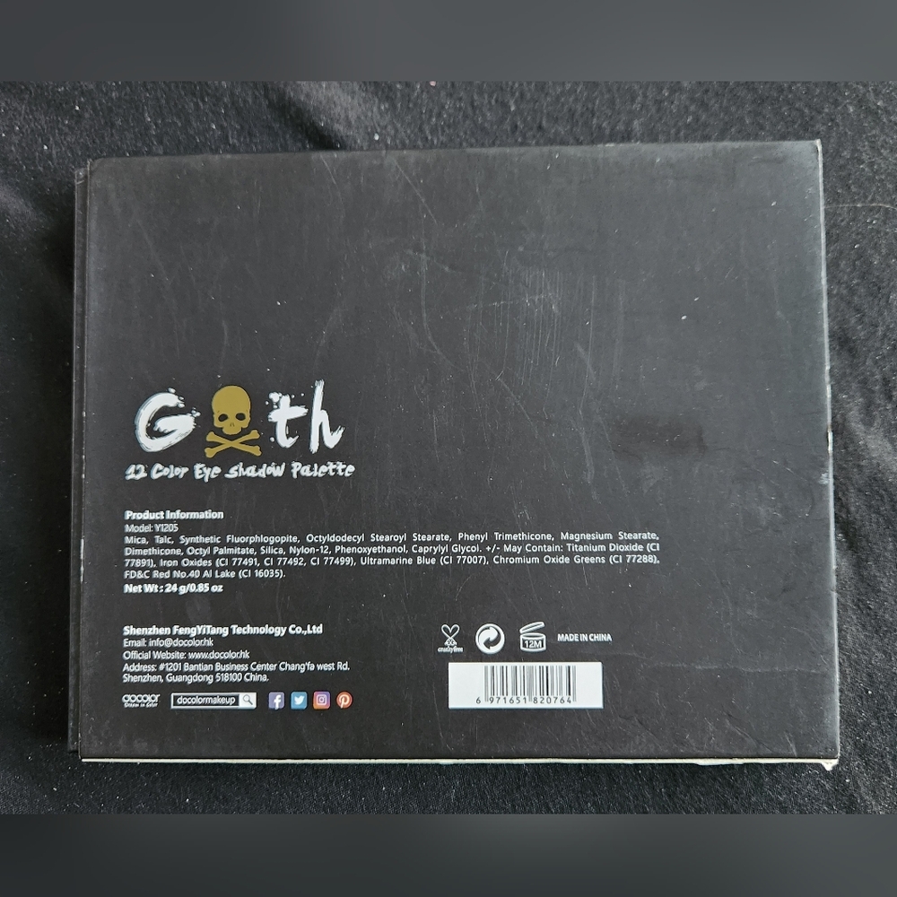 Goth Pro Eyeshadow Palette - Picture 8 of 9